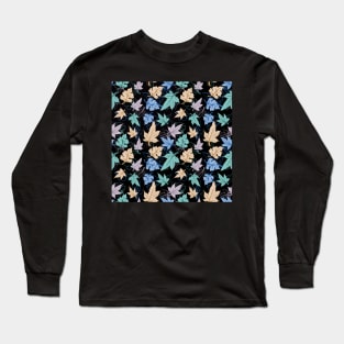 fun fall pattern Long Sleeve T-Shirt